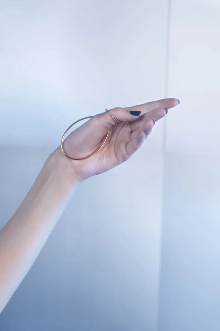 Gold Circle Ring