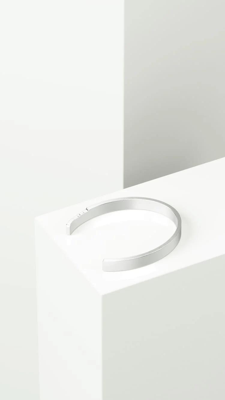 Silver Delicate Ankle Bracelet - Image 5